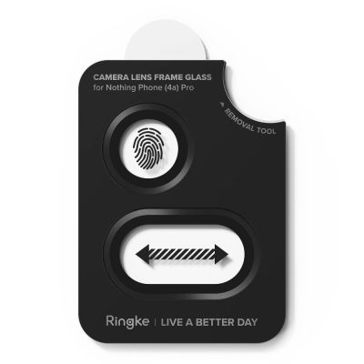 5. Ringke Camera Frame Protector 2-Pack for Nothing Phone 4A Pro - Black