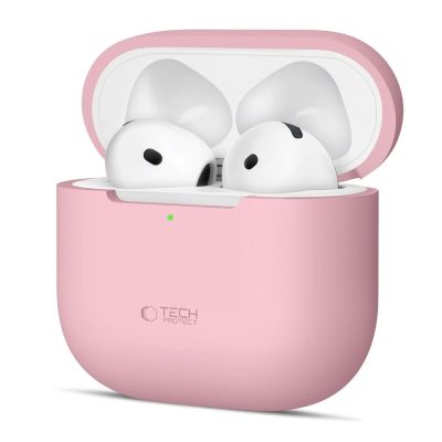 Tech-Protect Silicone Case for Apple AirPods 4 - Pink