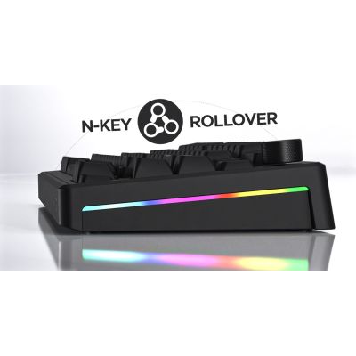 10. HATOR Skyfall 65 Wired Keyboard Universal USB QWERTY English Black