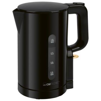 Electric kettle 1L WK 3834 CLATRONIC black