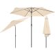 24. GARDEN UMBRELLA 300CM FOLDING BEIGE