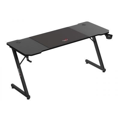3. Huzaro Hero 4.8 Black Gaming Desk