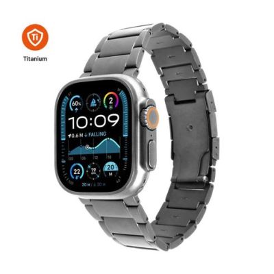 FIXED Titanium Strap Black Titanium, Stainless Steel