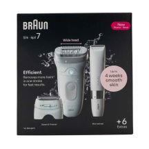 Braun Silk-épil 7 7-441 40 tweezers Silver, White