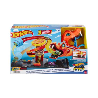 5. Hot Wheels City Awesome Pizza - Cobra Attack HTN81 MATTEL