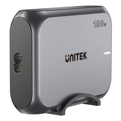 8. Stationary GaN charger UNITEK P1234AGY01-EU 188W 3xUSB-C 2xUSB-A