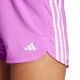10. adidas Pacer Training 3-Stripes Woven High Rise shorts W IX1079