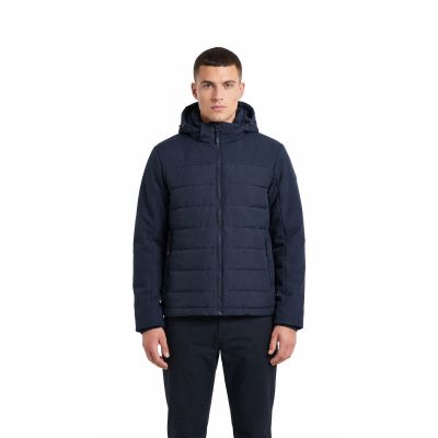 11. CMP men's winter jacket with hood, sports, insulated, navy blue (34K0147/N950)