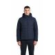11. CMP men's winter jacket with hood, sports, insulated, navy blue (34K0147/N950)