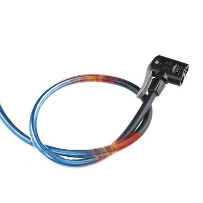 4. Rockbros GP6532B Floor Pump with Pressure Gauge - Black and Orange