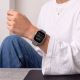 7. Tech-Protect Nylon Pro Band for Apple Watch 44 / 45 / 46 / 49 mm – Navy Grey