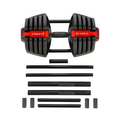 6. HMS SGR40 PRO SET 2in1 adjustable dumbbell set 43.5 kg