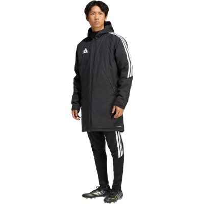 6. Men's adidas Tiro 26 Stadium Parka Jacket Black JZ4108