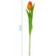 9. ORANGE TULIP 31CM LIFE-LIKE SPRING DECORATION
