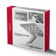 2. Axagon STND-LQ Laptop Stand Notebook Stand Gray 40.6 cm (16")