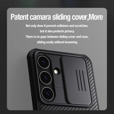 8. Nillkin CamShield Pro armored case with camera cover for Samsung Galaxy S24+ - green