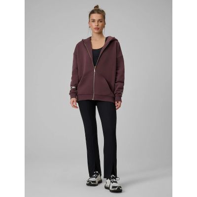 4. Women's Zip-Up Hoodie 4F 4FRAW25TSWSF2778-82S