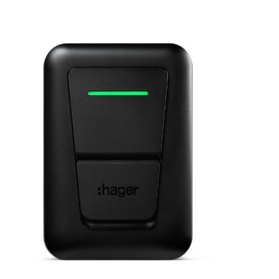 5. EVCS Hager witty one 11kW 3f RFID Bluetooth charging station with T2 socket