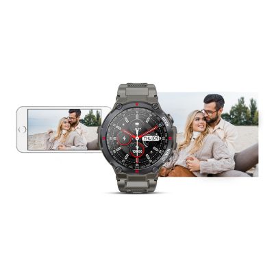 11. GIEWONT Gray GW430-2 Smartwatch