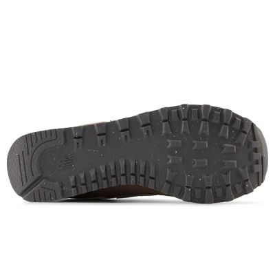 12. New Balance WL574 lifestyle brown women's sneakers (WL574RTS)