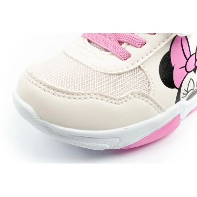 6. Leomil children's sports shoes sneakers Minnie Mouse with Velcro LED