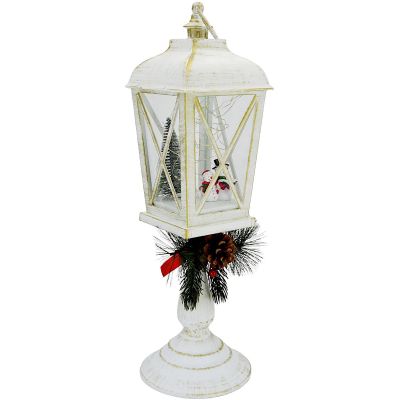 2. DECORATIVE LANTERN height: 48CM - SNOWMAN
