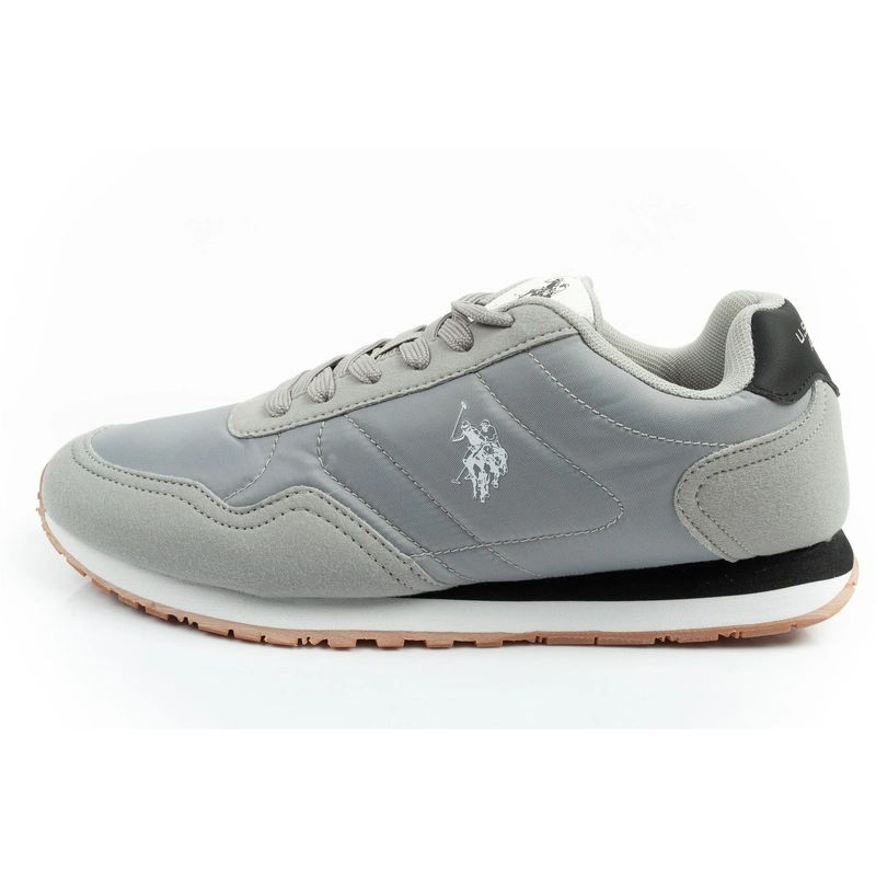 2. US Polo Assn sports shoes sneakers men's fashionable comfortable gray