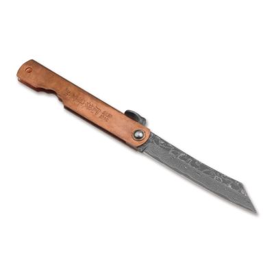 Higo Irogane Damascus Knife