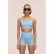 CASALL Sleek Strappy Sports Bra, Blue