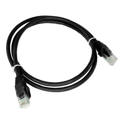 3. ALANTEC PATCH-CORD U/UTP CAT.6 PVC 0.5M BLACK