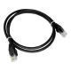 3. ALANTEC PATCH-CORD U/UTP CAT.6 PVC 0.5M BLACK