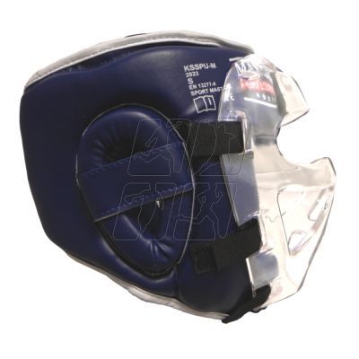 21. Masters boxing helmet with mask KSSPU-M (WAKO APPROVED) 02119891-M02