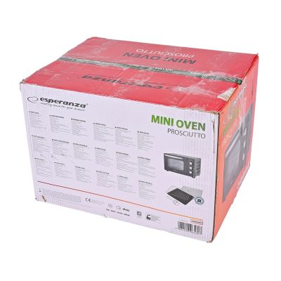 37. ESPERANZA MINI OVEN PROSCIUTTO 20L 1280W EKO008N
