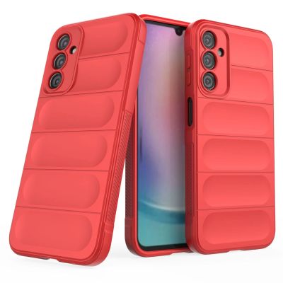 18. Magic Shield Case for Samsung Galaxy A24 4G flexible armored cover red