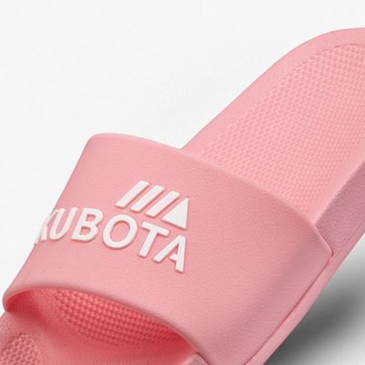 16. Kubota Basic Pool Flip-Flops for Women Pink KKBB03