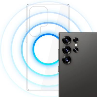 11. 3mk Clear MagCase for Samsung Galaxy S25 Ultra - transparent