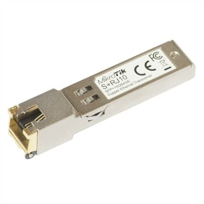5. MikroTik S+RJ10 SFP+ 10Gb/s Module, RJ45