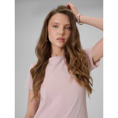 3. Women's slim plain T-shirt 4F 4FRSS26TTSHF3628-56S