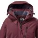 7. Killtec KOW 170 WMN JCKT women's hooded coat burgundy (38030/445)