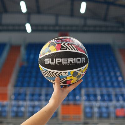 6. Meteor Superior Abstract Basketball