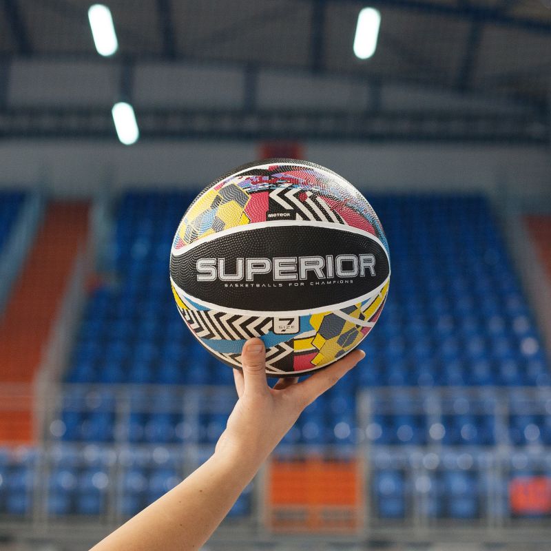 6. Meteor Superior Abstract Basketball