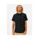 RIP CURL Hula Breach S/S Shirt Black