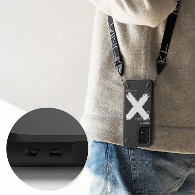 6. Ringke Onyx Design Durable TPU Case Cover for Samsung Galaxy A72 4G black (Paint) (OXSG0047)