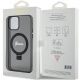 8. Guess Ring Stand Script Glitter MagSafe case for iPhone 12/12 Pro - black
