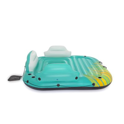 21. Bestway 43407 Pool and Beach Float Multicolor Monochrome PVC Floating Island
