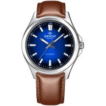 Giewont Elegance Sapphire Brown Blue Men's Watch GW5160-A4