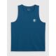 5. Men's regular sleeveless T-shirt with print 4F 4FRSS26TSLEM366-10S