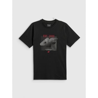 8. Men's regular printed T-shirt 4F 4FRSS26TTSHM4039-20S