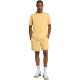 5. adidas Essentials Small Logo Single Jersey Men's T-Shirt, Yellow KT0561