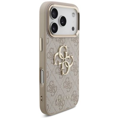 4. Guess 4G Big 4G Classic Logo Case for iPhone 17 Pro / 18 Pro - Rose Gold